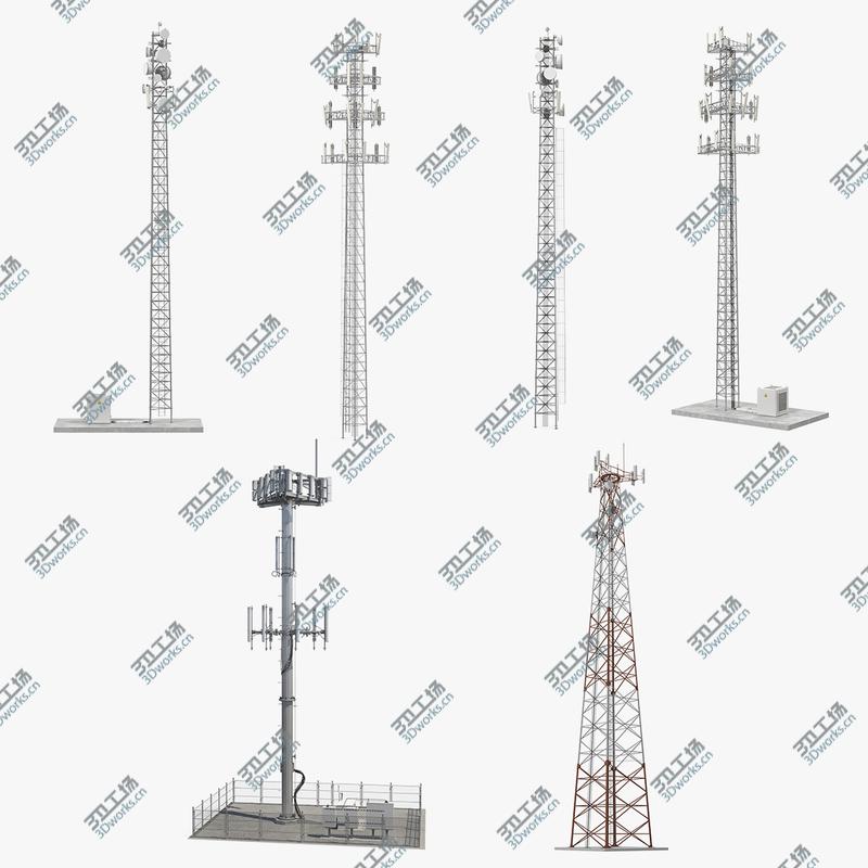 images/goods_img/2021040162/Cellular Towers Collection 2 3D model/1.jpg